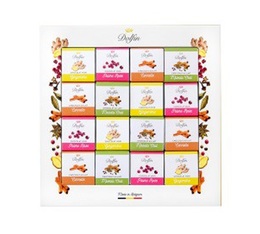 Assortiment Chocolat Épicés 4 Saveurs - 48 napolitains - DOLFIN DLUO 2025/06/29