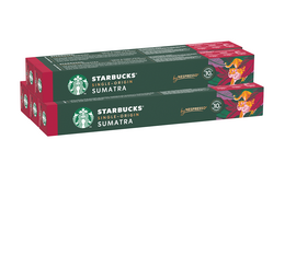 50 Nespresso* Original Compatible Capsules Sumatra – STARBUCKS