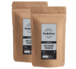 2 x 125 g - Café moulu - Saveur Speculoos - LES PETITS TORRÉFACTEURS
