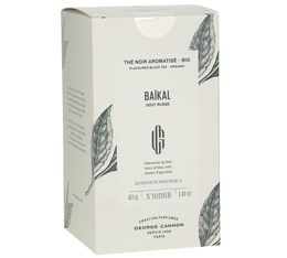 Thé Noir Baïkal Goût Russe Bio - 20 sachets - GEORGE CANNON