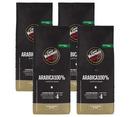 4 x 250 g - Café en grain - 100% Arabica - CAFFÈ VERGNANO