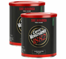 2 x 250 g - Café moulu - 100% Arabica - CAFFÈ VERGNANO