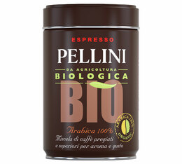 250 g - Café moulu - Bio 100% Arabica - PELLINI