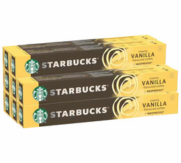 80 capsules compatibles Nespresso* Original Vanille - STARBUCKS