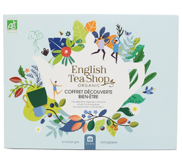 Coffret Découverte Bien-Être Thés et Infusions Bio - 6 x 8 sachets - ENGLISH TEA SHOP
