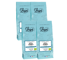 Cafés Lugat Organic Coffee Beans Moka Gamoji from Ethiopia - 1kg