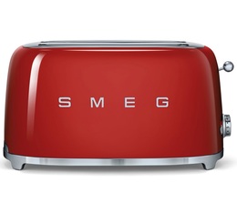 Grille-pain TSF02RDEU 4 tranches Rouge - SMEG
