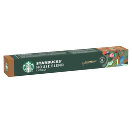10 Nespresso* Original Compatible Capsules House Blend – STARBUCKS