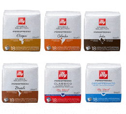 108 Capsules Iperespresso Pack découverte multi variétés - Illy