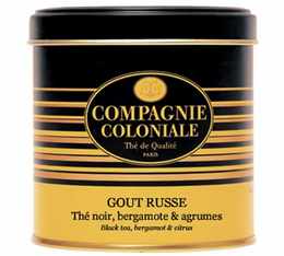 Boite Luxe Thé Noir Goût Russe - Vrac 120 g - COMPAGNIE & CO