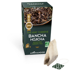 Thé Vert Bancha Hojicha Bio - 18 sachets - AROMANDISE 