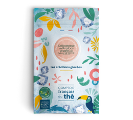 Thé Glacé Délicatesse Rooibos et Café par Nina Métayer - 10 sachets - COMPTOIR FRANÇAIS DU THÉ