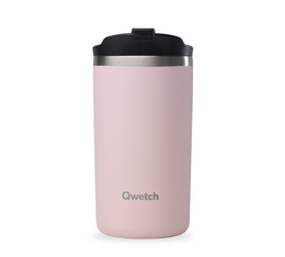 Travel mug isotherme rose pastel - 35 cl - QWETCH