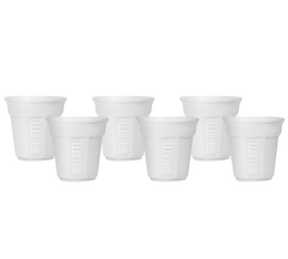 6 Tasses expresso Bicchierini blanche - BIALETTI