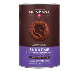 Poudre Chocolat Chaud Suprême à l'Italienne 32% Cacao - Vrac 1 kg - MONBANA 