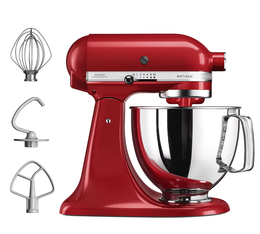 Robot pâtissier Artisan à tête inclinable Rouge Pomme d'amour - 4,8L - KITCHENAID