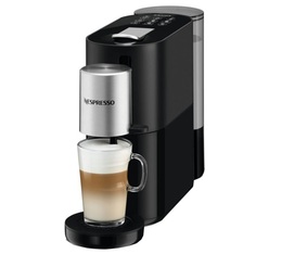 Krups - Nespresso®-kompatible Kapselmaschine  Atelier YY4355FD - Schwarz/Edelstahl + Geschenkangebot