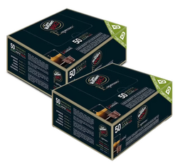 100 capsules compatibles Nespresso* Original Espresso Oro - CAFFE VERGNANO