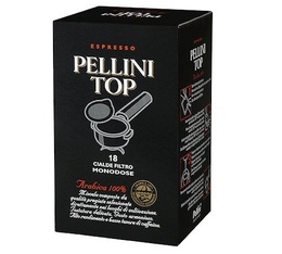 18 dosettes ESE Top 100 % Arabica - PELLINI