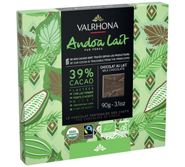 Coffret Chocolat Andoa Lait 39% - 18 napolitains - VALRHONA DLUO 2025.08.01