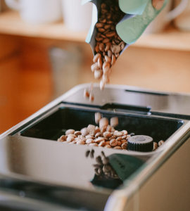 cafe grain pour machine automatique